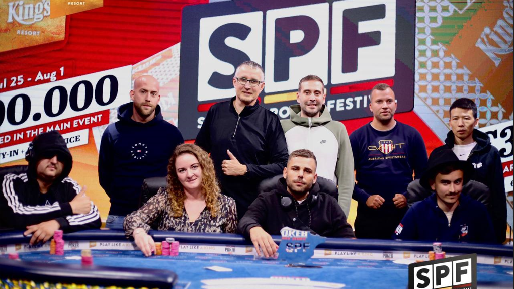 Estos son los integrantes de la mesa final del High Roller