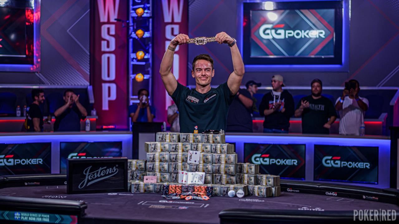 Espen Jorstad se proclama campeón del Main Event de las WSOP 2022 por 10 millones de dólares