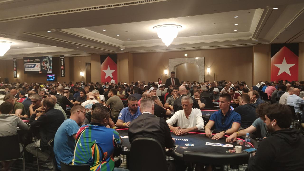 Se cierra el registro del día 1 del EPT National en 4.684 jugadores