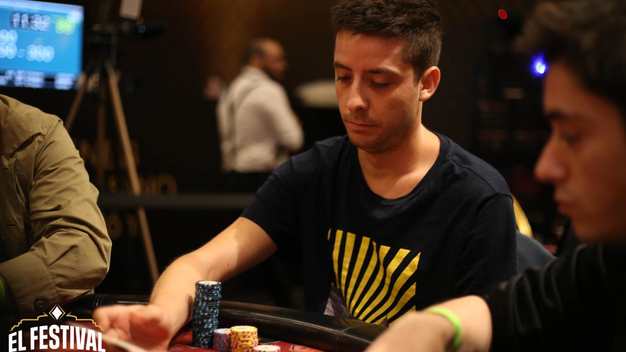 Marcos Gallardo primer millonario del Levante Poker El Festival