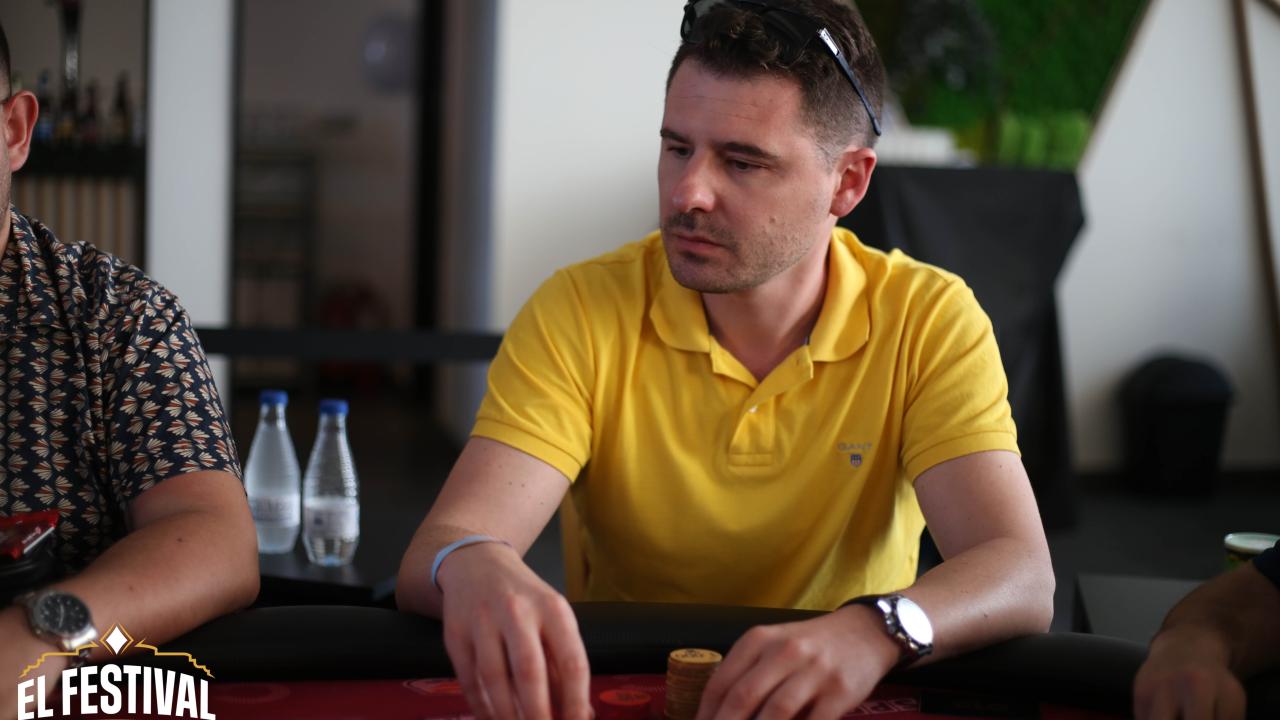 Rubén Cortés suma un buen puñado de puntos sin showdown