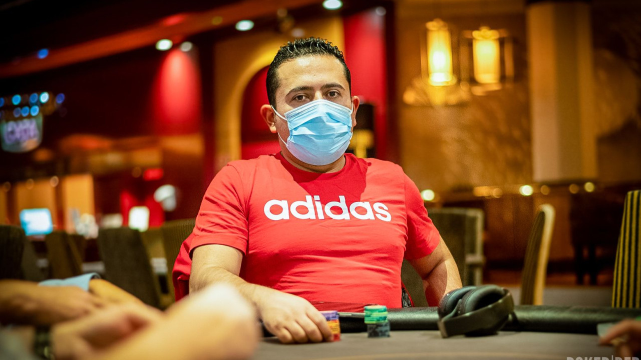 Manuel López comenzando el día 1B como un tiro