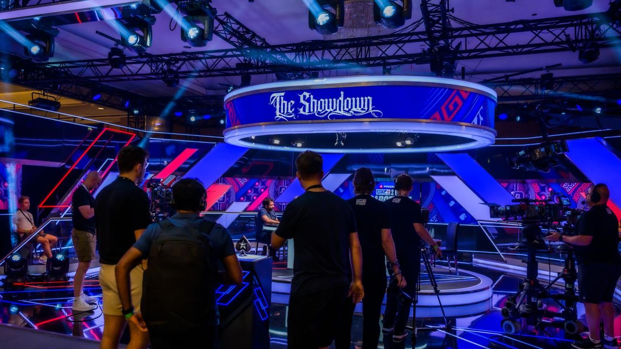 Descanso de la cena en el Día 2 del Main Event EPT Barcelona
