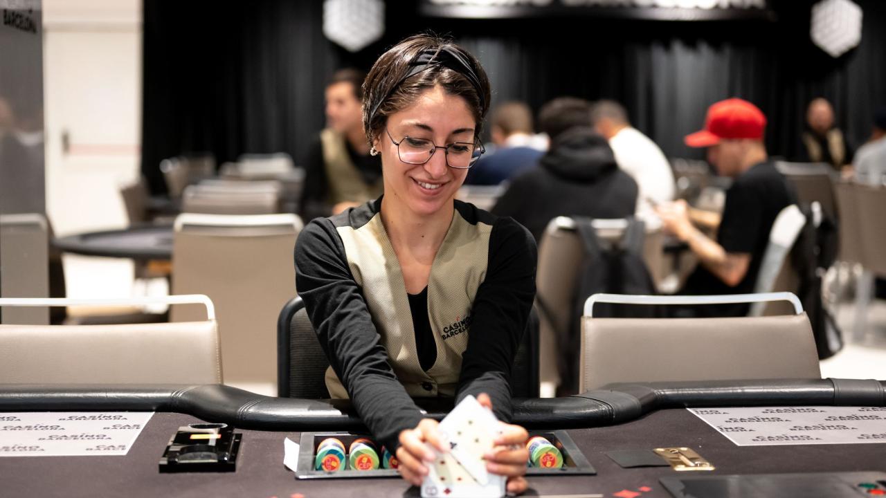 ¡Descanso de la cena en el Main Event Día 1B CEP Barcelona! 