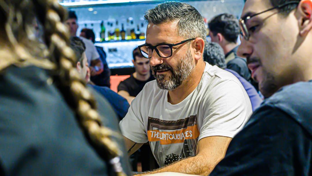 Jaime Sánchez 'The Gaditan', chipleader Día 2