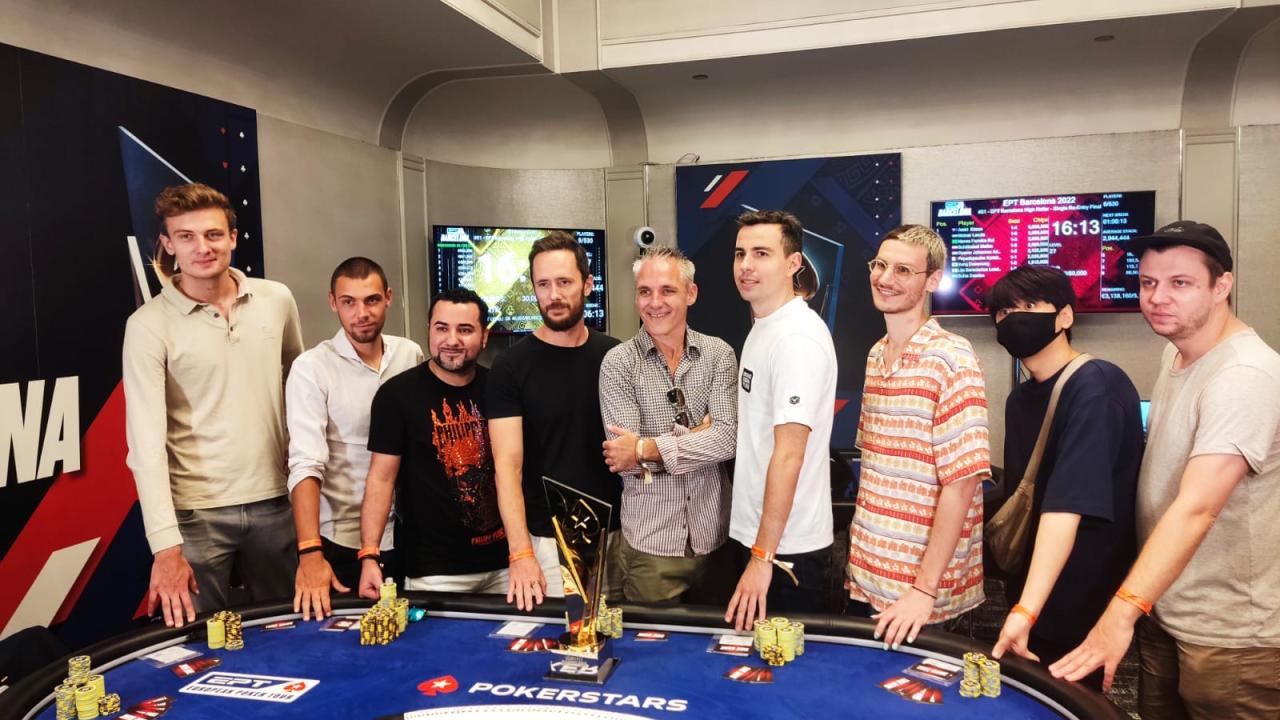 Lander se mete en la mesa final del €10k