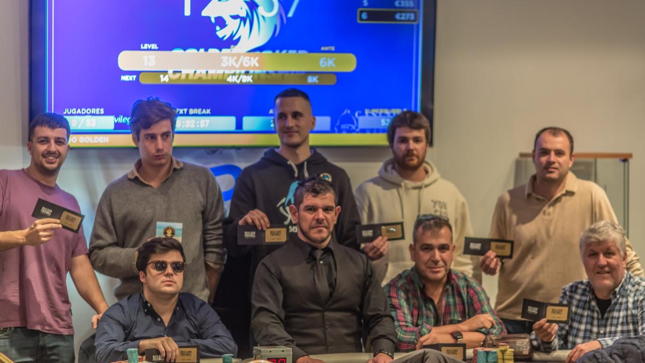 Mesa final en el KING KO 50 € Bounty