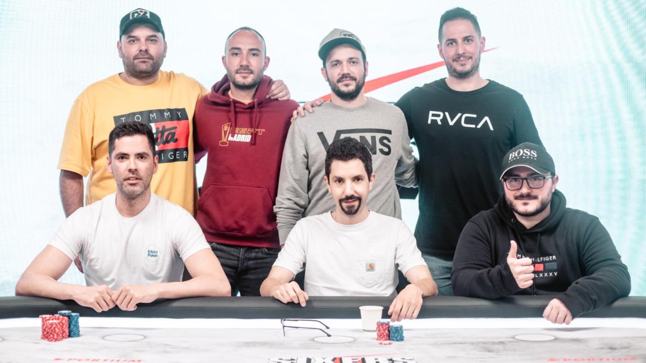 ¡Comienza la mesa final del Sixers High Roller!