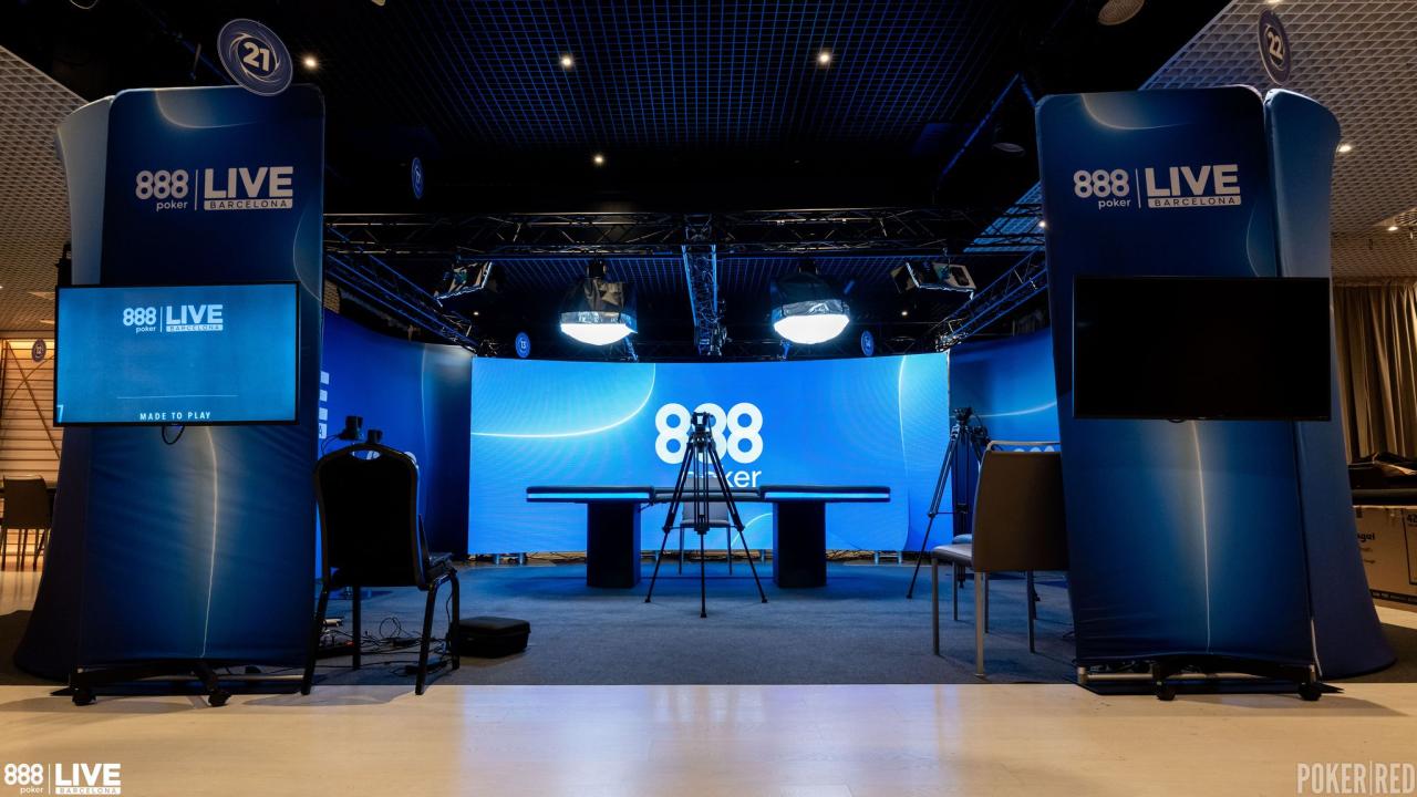 ¡Mañana comienza el Streaming del 888pokerLIVE Barcelona! 