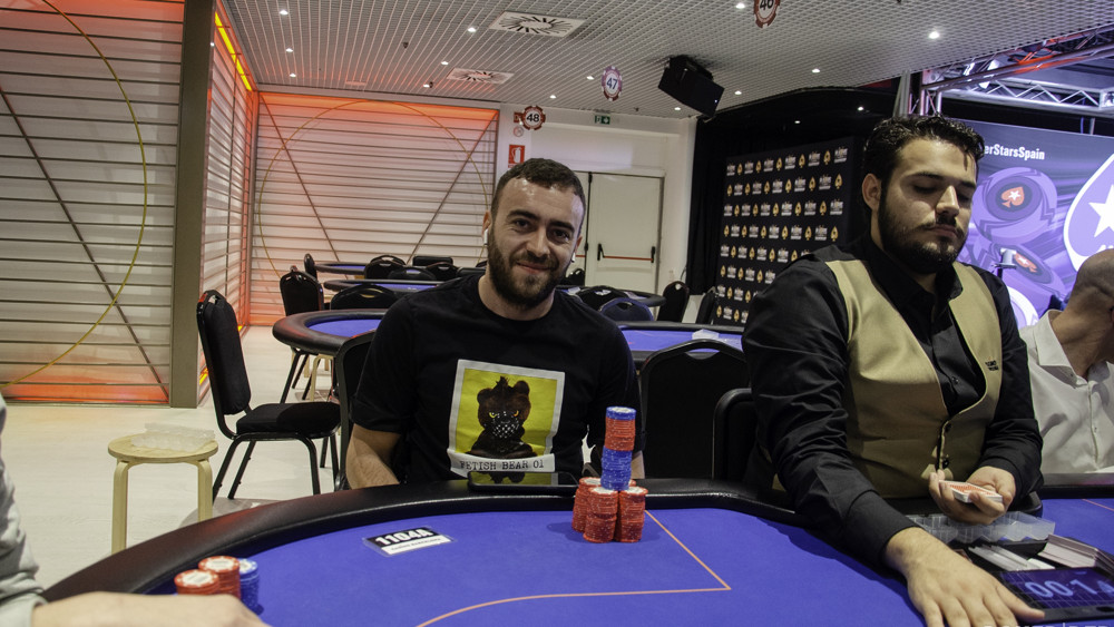 Andreu Boada tropieza contra dos ases 