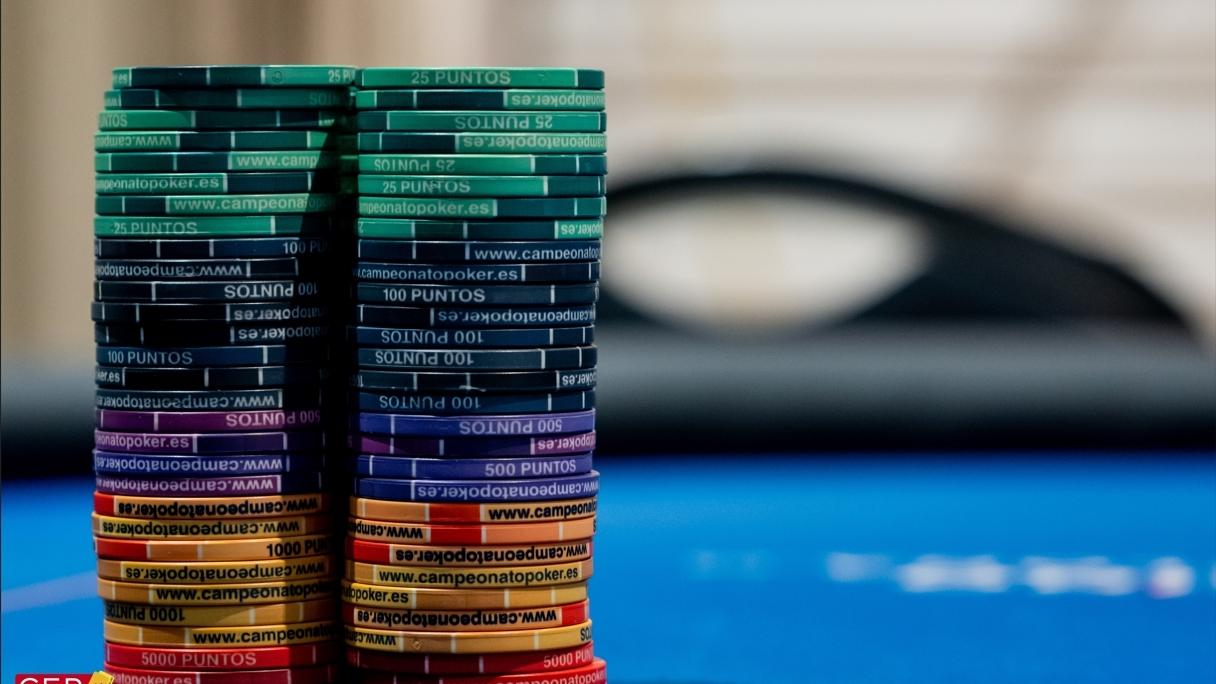 Chipcounts jugadores clasificados en el Día 1C