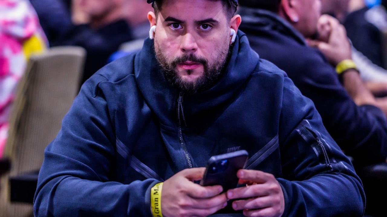 Javi Fernández 'que_te_crio' cae eliminado del Main Event CNP888 Madrid