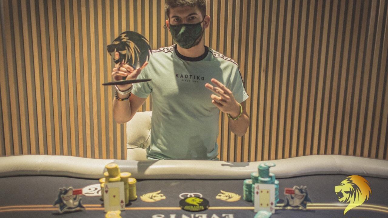 ¡Carlos Pérez, campeón del torneo paralelo 8-Max Golden!