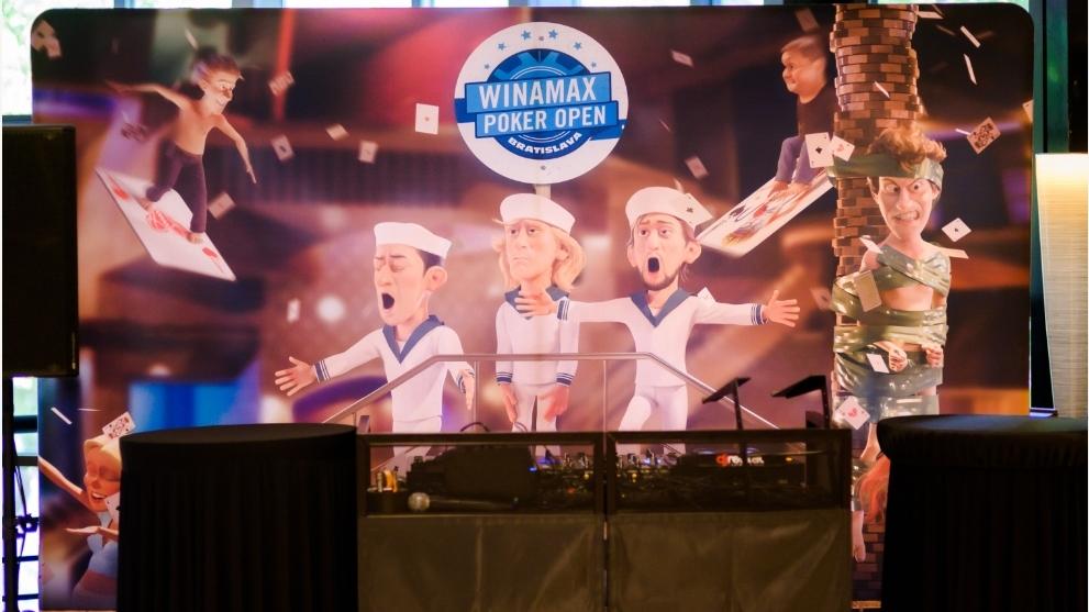 Menú del día en el Winamax Poker Open Bratislava