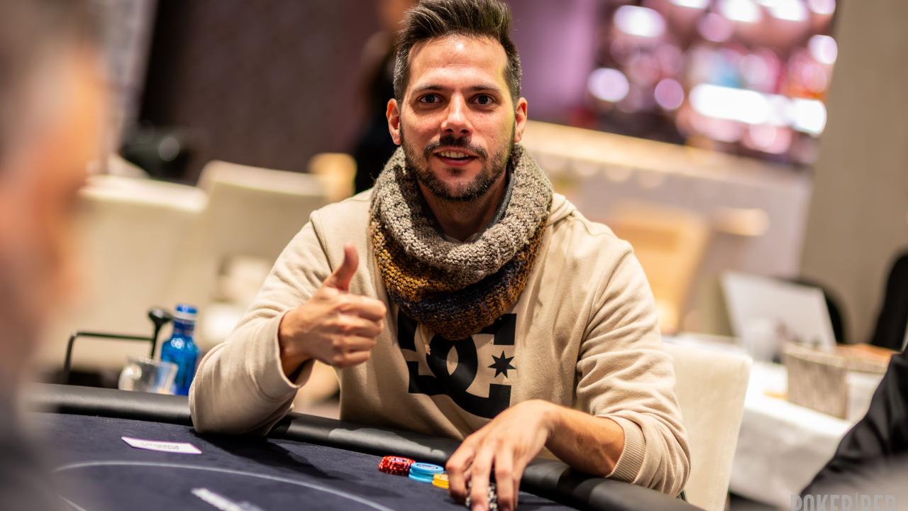 Josep Valls no logra remar su stack y se convierte en el Bubble Boy del HR ESPT