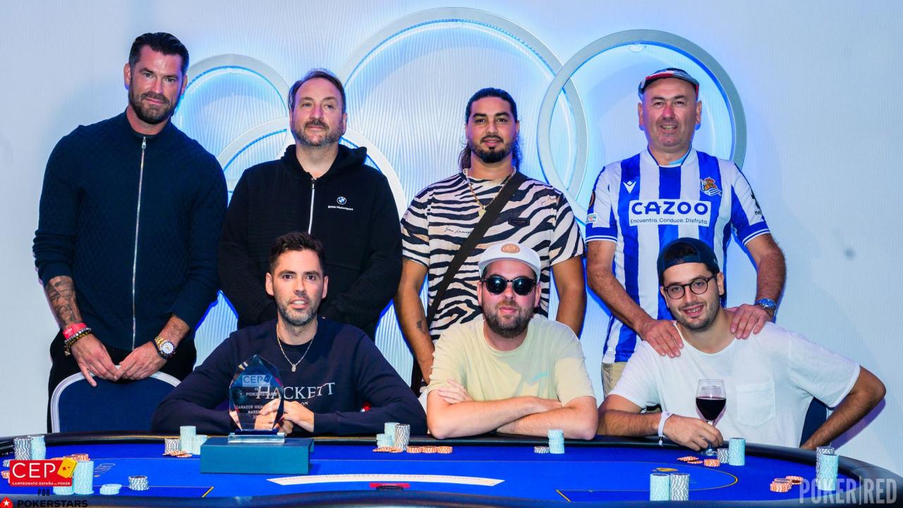 Mesa Final del High Roller CEP Marbella 
