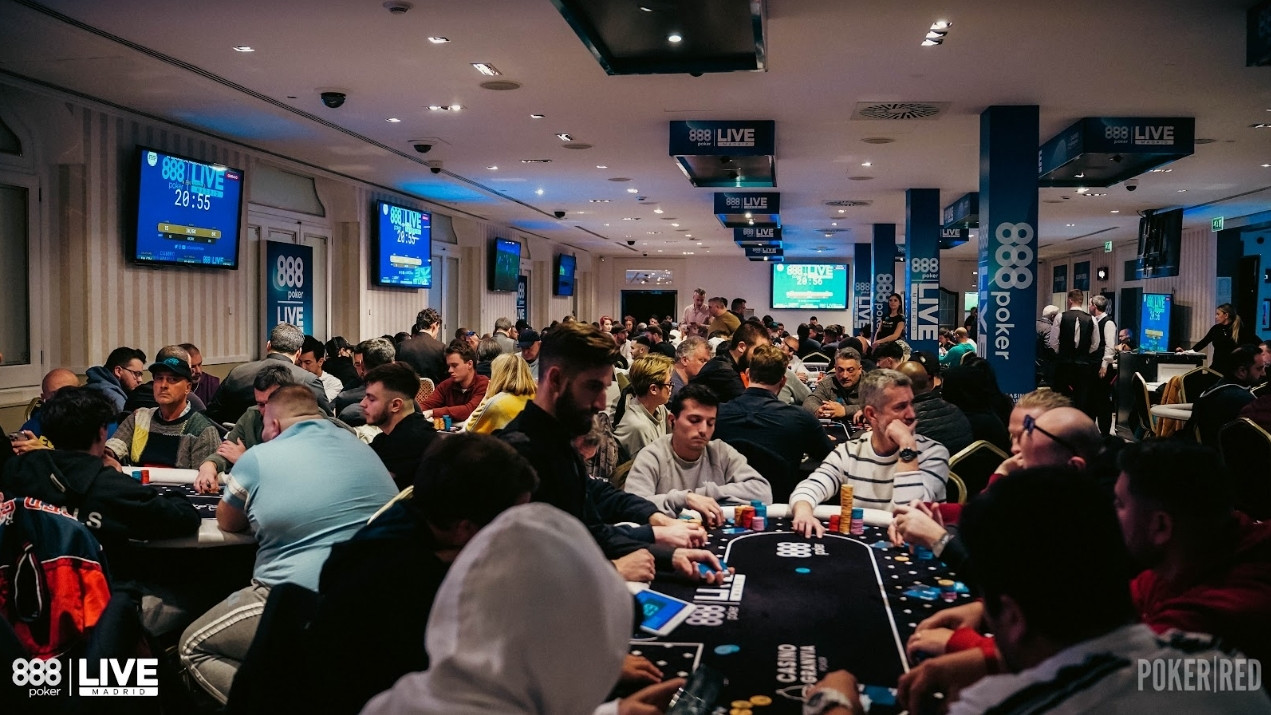 El día 2 del Main Event 888poker LIVE Madrid