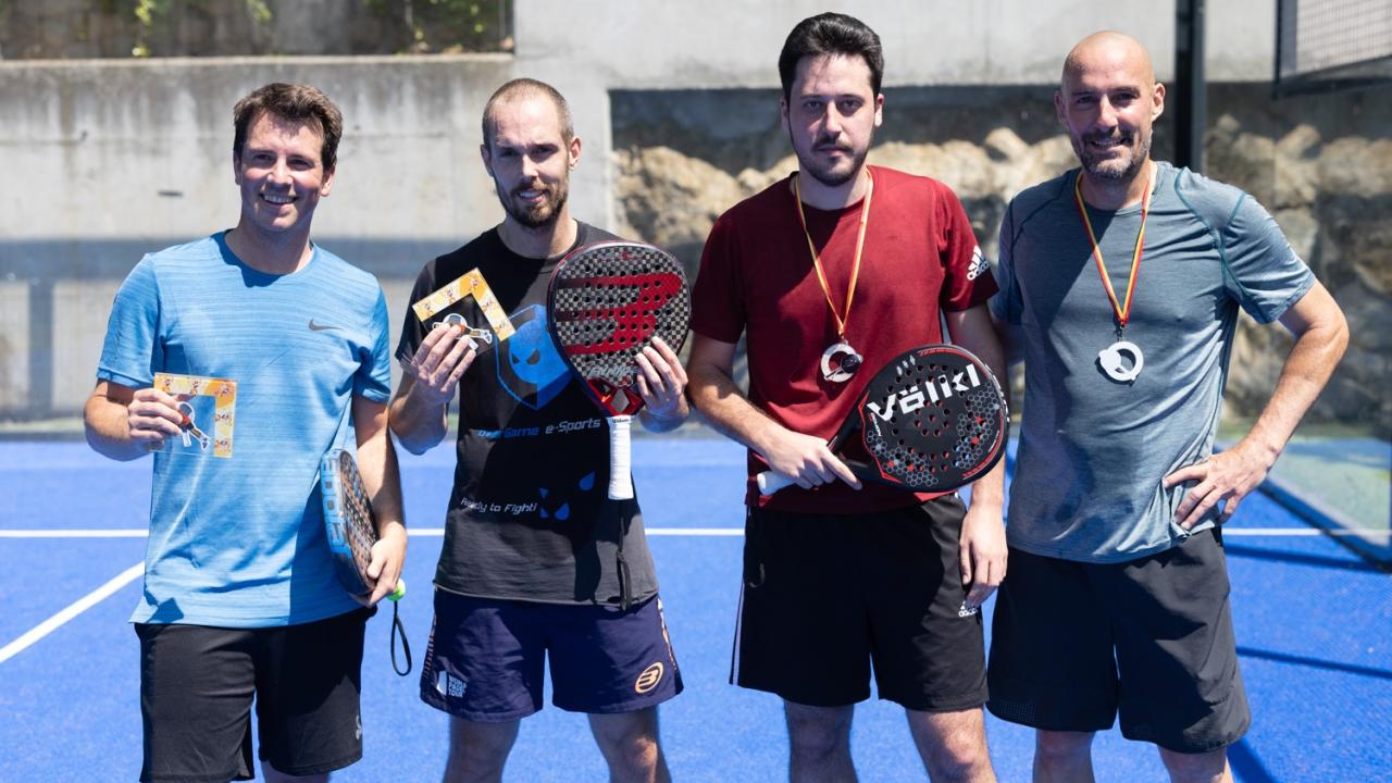 Javier Portero y Carlos Marín se llevan un disputadísimo torneo de pádel