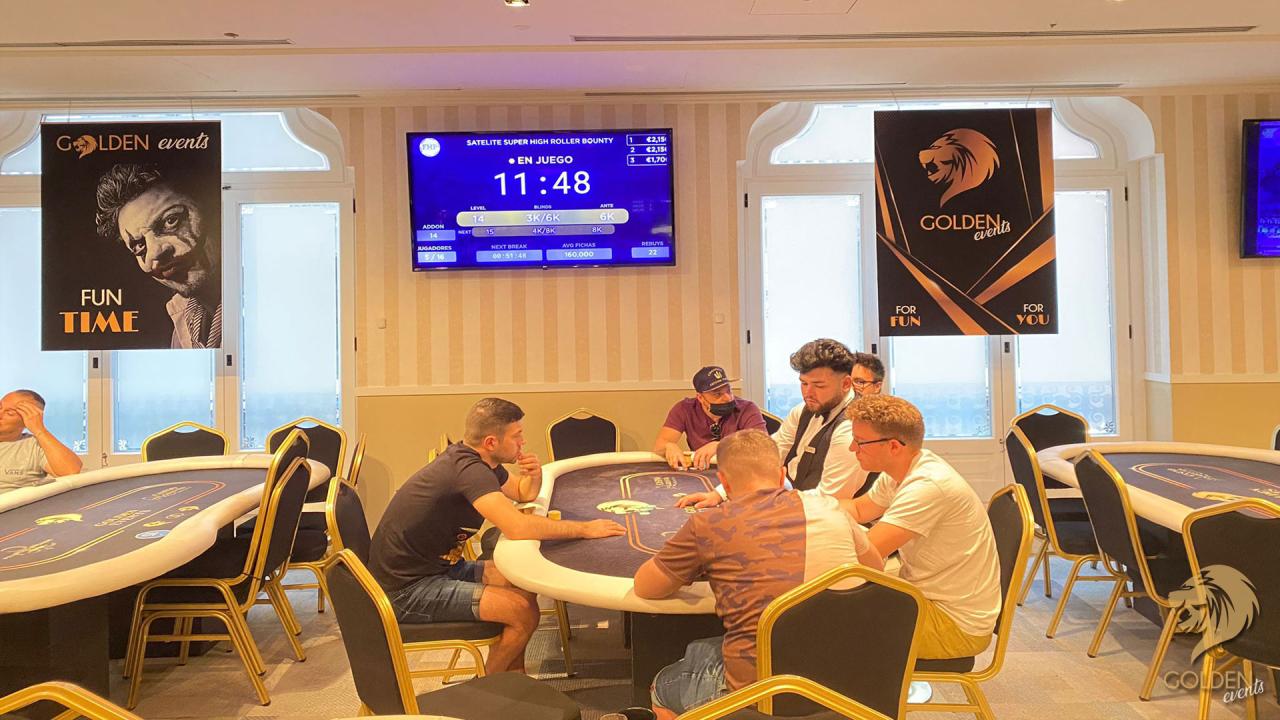 El satélite del Super High Roller Bounty repartirá 2 entradas y 1750 € para el tercero