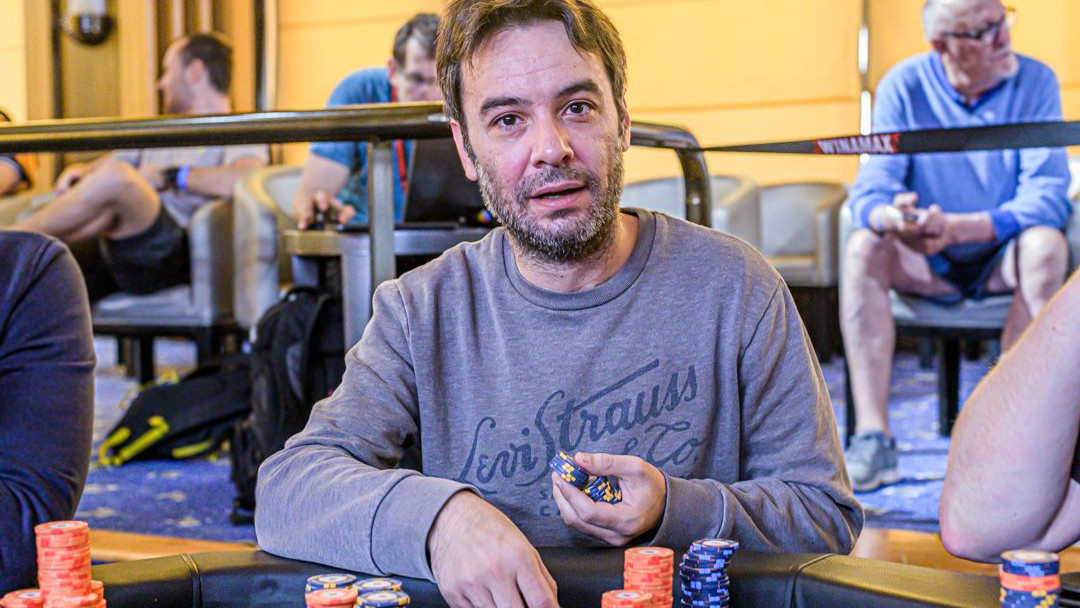 Adrián García es el 10º clasificado del Main Event WPO Madrid tras chocar con un muro llamado Anthony Soules