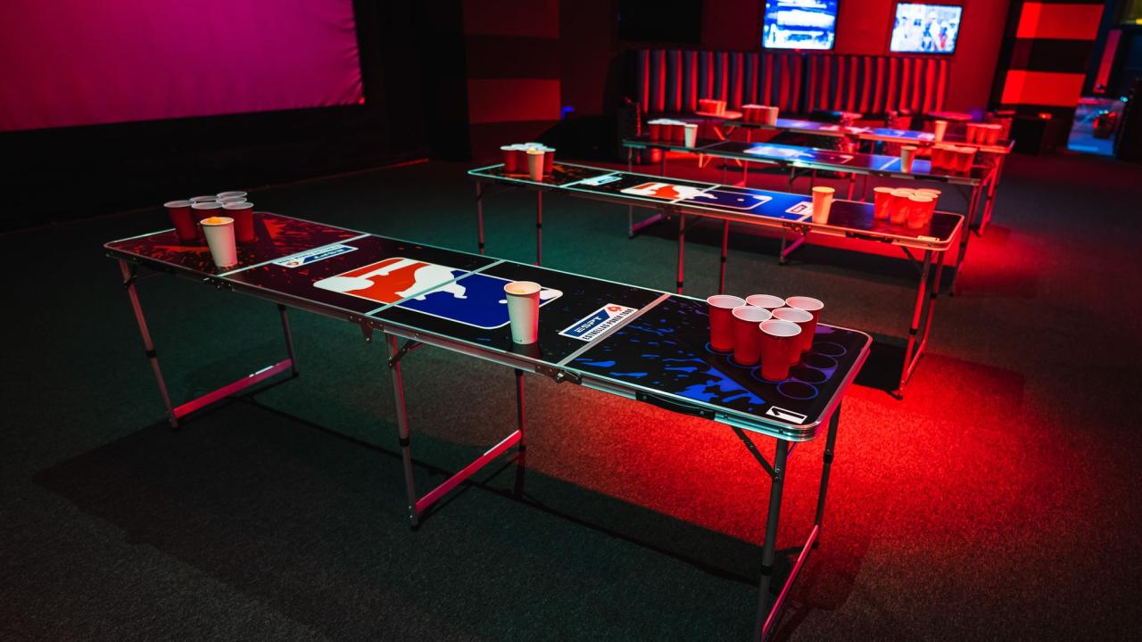 El Beer Pong, en marcha en el Sports Bar del Casino Gran Madrid de Torrelodones