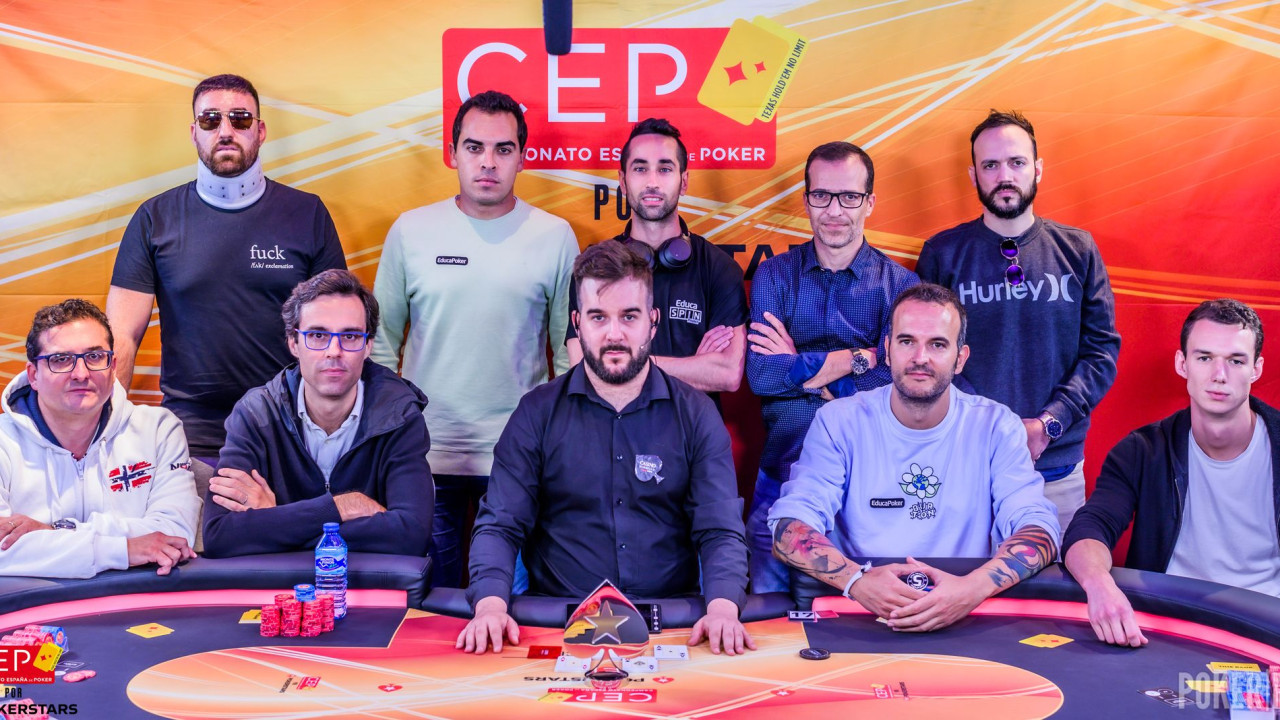 Presentación oficial Mesa Final Main Event CEP Marbella: Estos son los puestos y stacks de los protagonistas