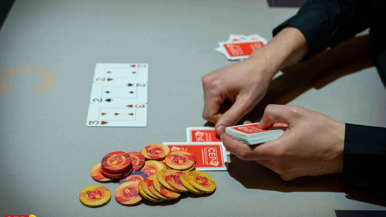 Cinco últimas manos de la jornada, salvo que se produzca una eliminación