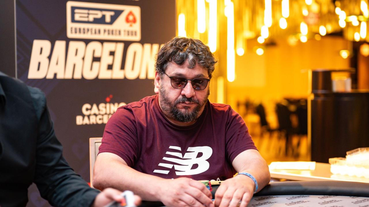 Coolerazo preflop a favor de Toño Pérez que le permite subir por encima de los 9M