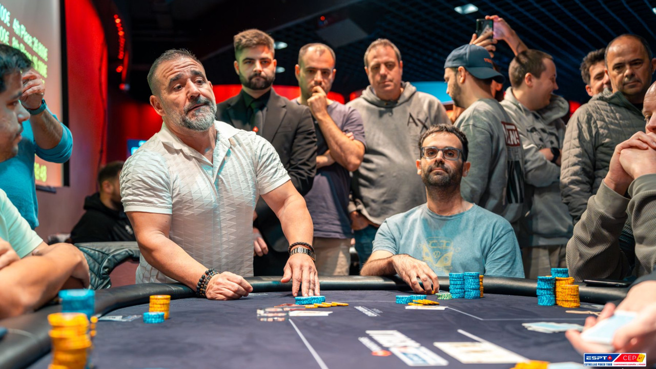 David Algarra, bubble boy del Main Event ESPT Sevilla