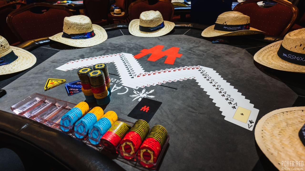 Plan de juego del Día 1C/1D Main Event SISMIX Marrakech 