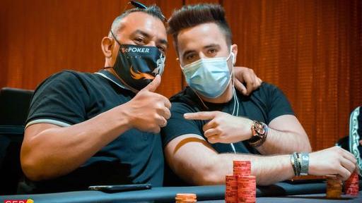 Último descanso de la jornada en el Main Event CEP Murcia