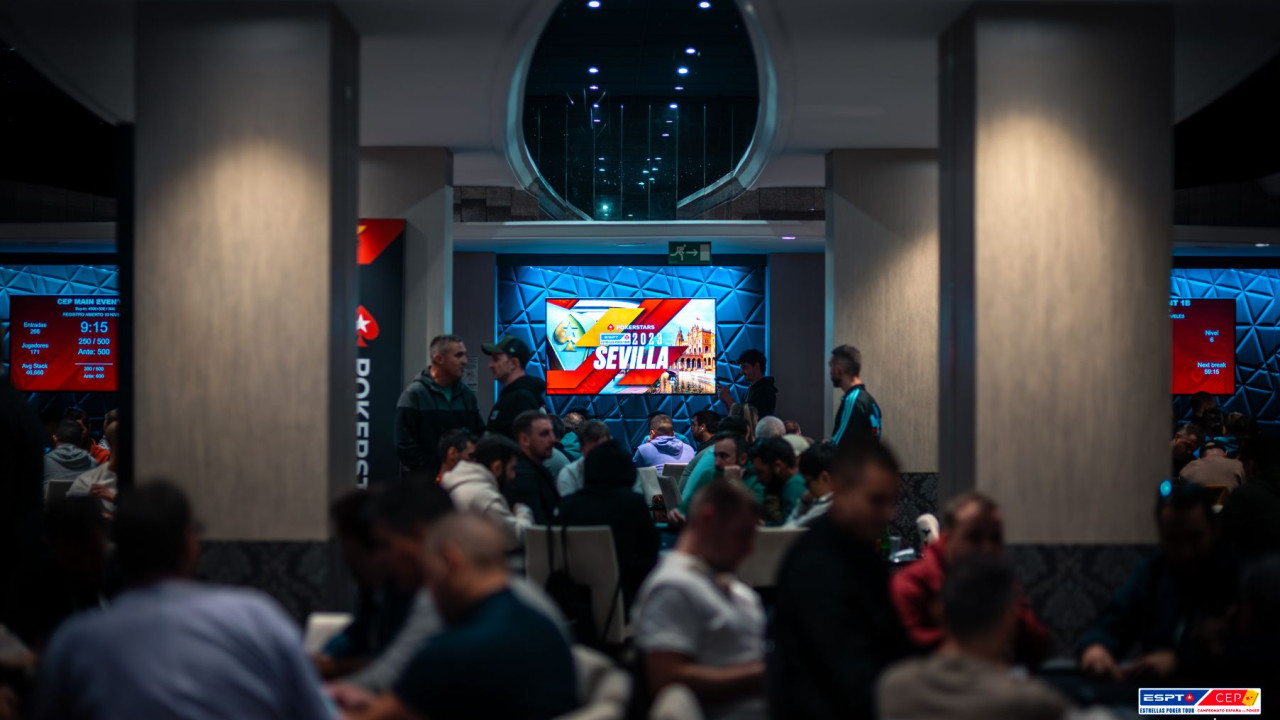 ¡Vamos con la burbuja en el Main Event CEP Sevilla! 