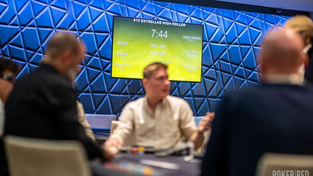 Estructura del High Roller ESPT Sevilla 
