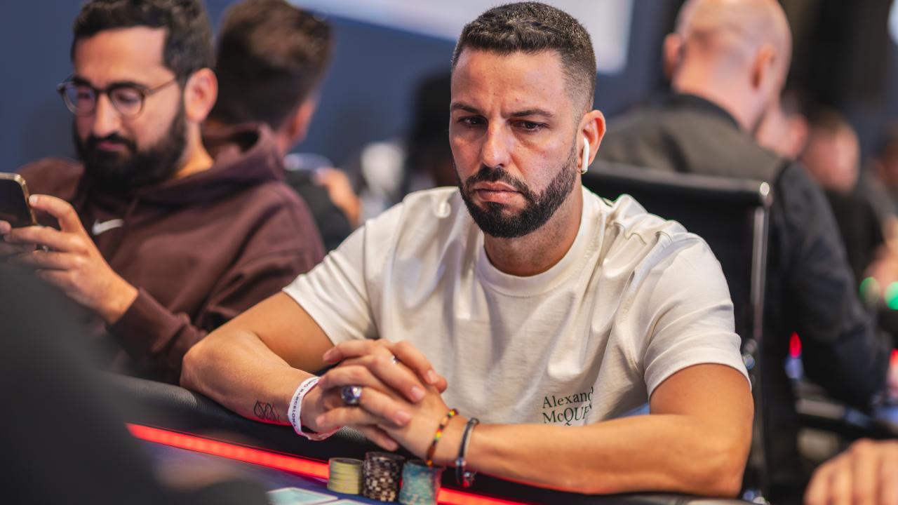 Francisco Gordillo también dice adiós al Main Event ESPT Barcelona