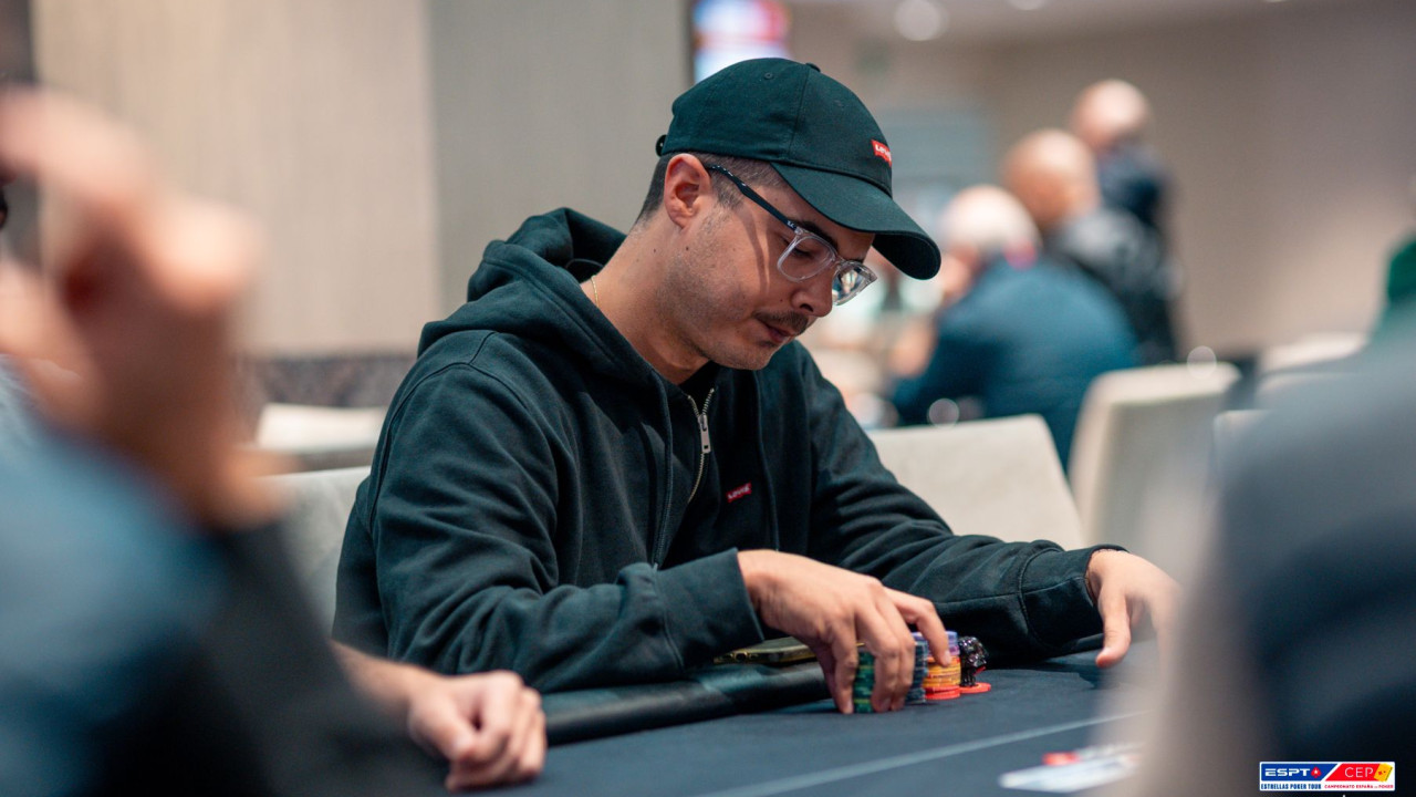 Distribución de mesas de los rostros conocidos en el Día 1B Main Event CEP Sevilla