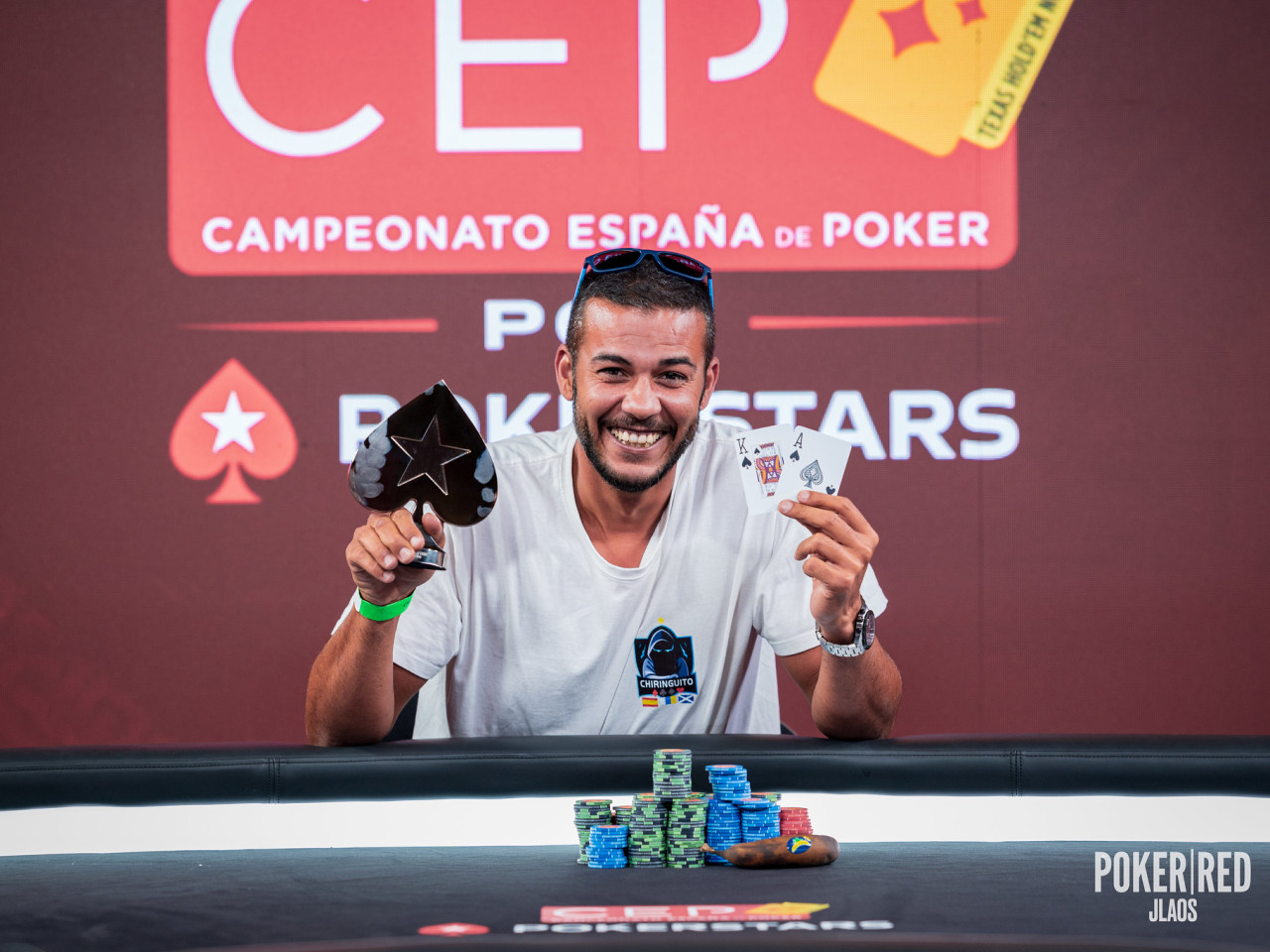 Omar Hernández revalida título y se proclama campeón del Main Event del CEP Madrid
