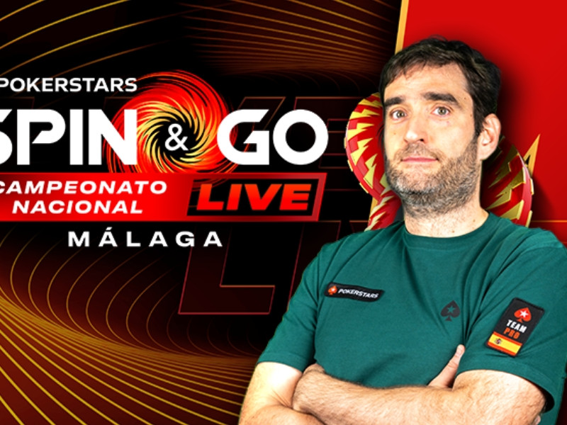 Málaga coronará al primer campeón nacional de Spin & Go Live