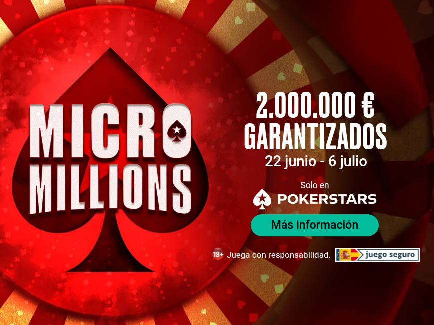 Nueva edición de las MicroMillions con más de 2.000.000 € garantizados