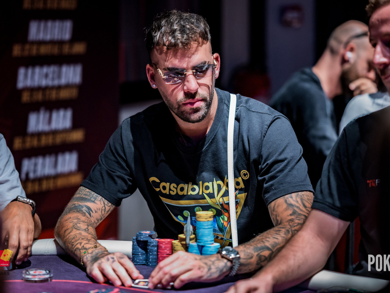 Jesus Palacios embolsa 327.000 puntos en el Día 1C para pasar como chipleader