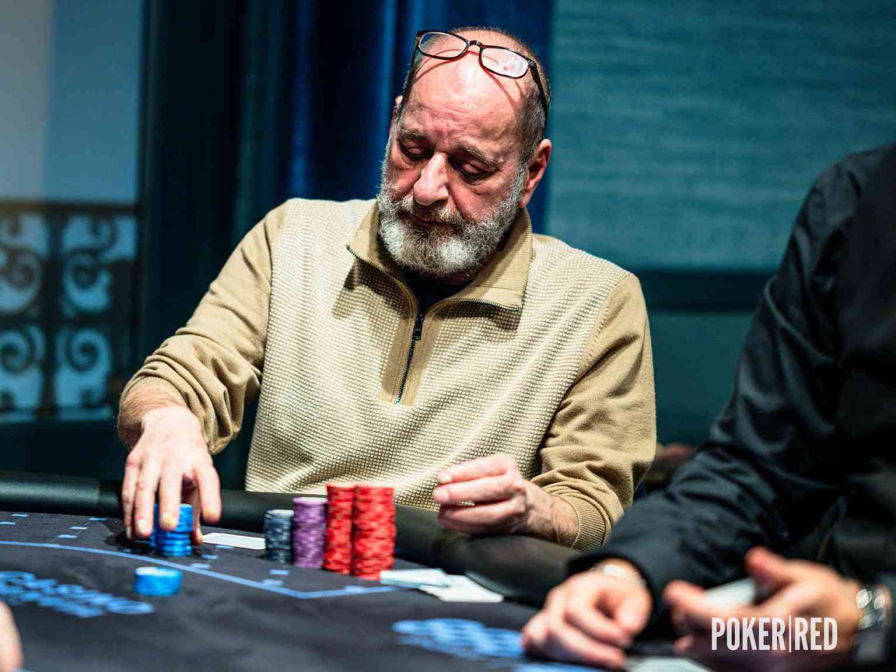Shahrokh Morshedian manda en el Día 1A del Main Event 888poker Live Madrid