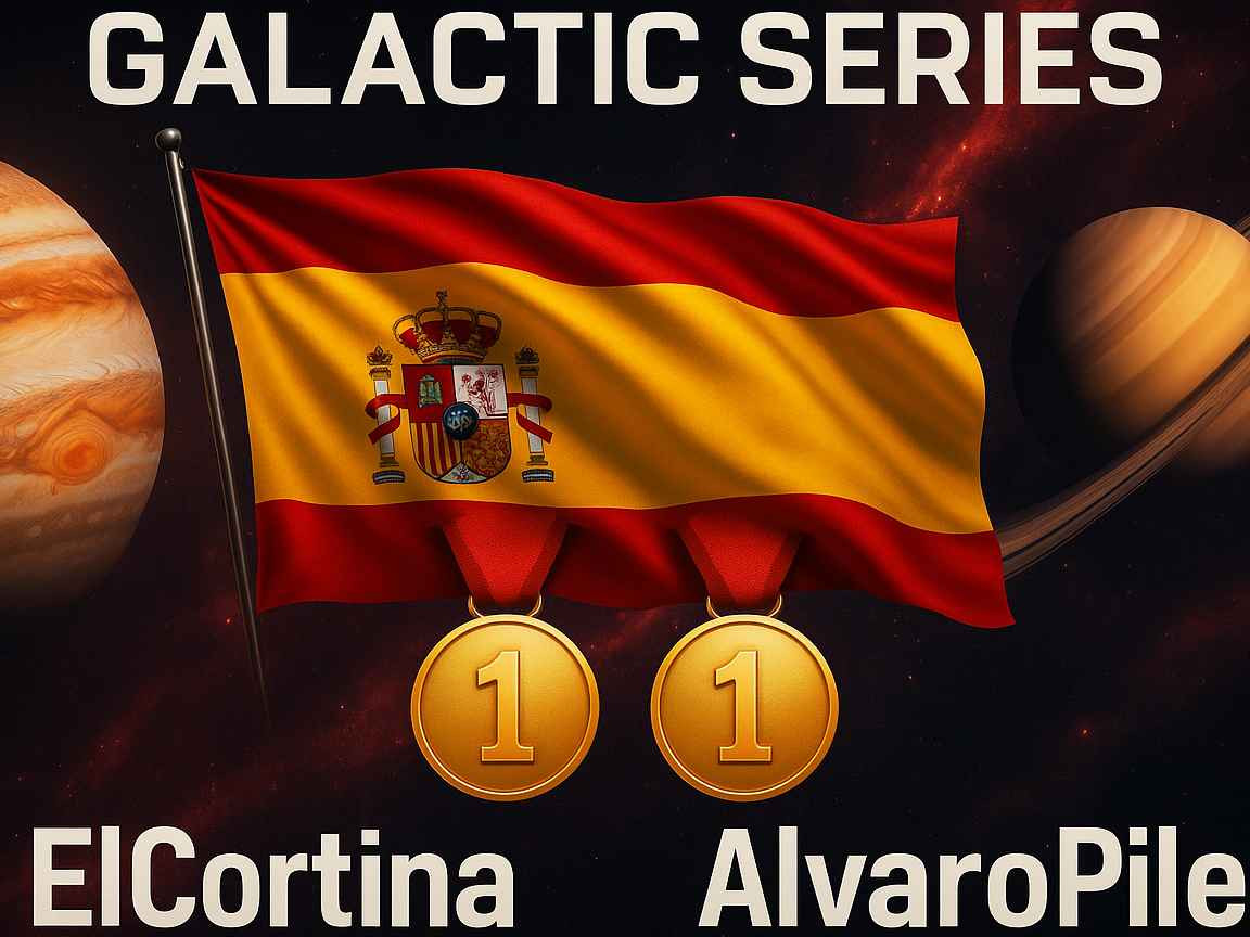 ElCortina conquista el High Roller y España firma una doble victoria en las Galactic Series
