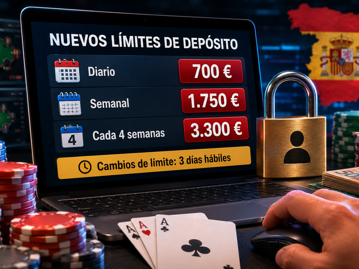 Nuevos límites de depósito: ¿protección real o una simple traba para los jugadores de poker online?