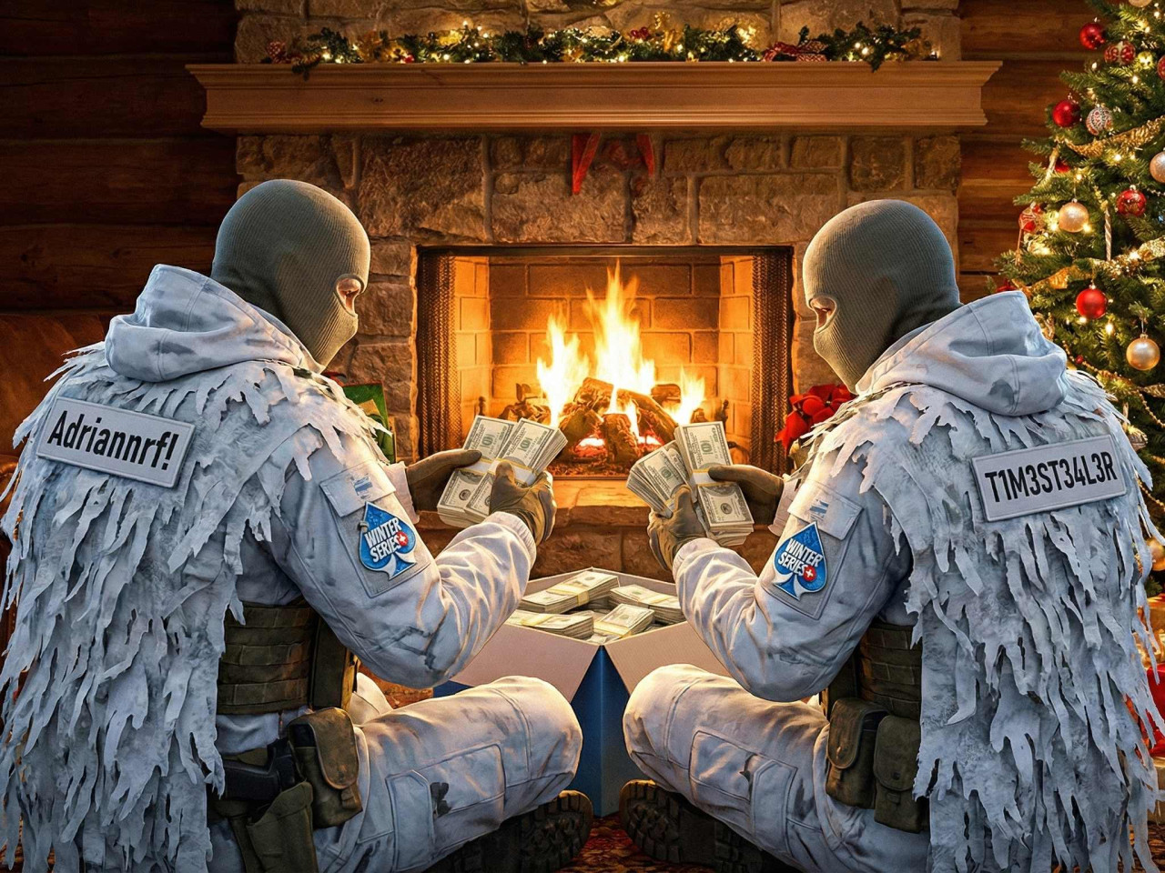 Adriannrf! Y T1M3ST34L3R reciben regalos de Navidad en forma de victoria