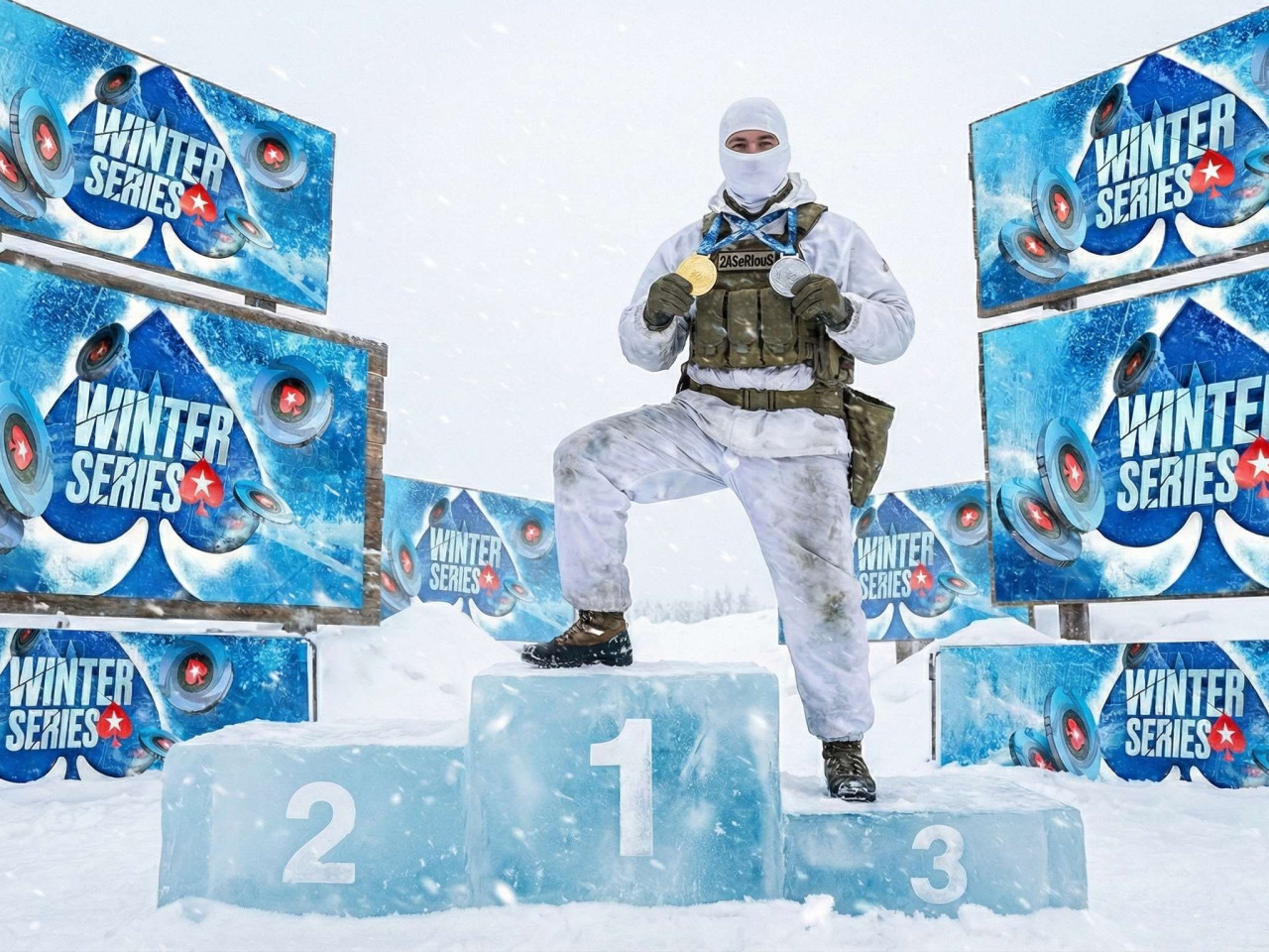 Victoria y runner-up de 2ASeRiouS en el Giga Stack PKO por partida doble