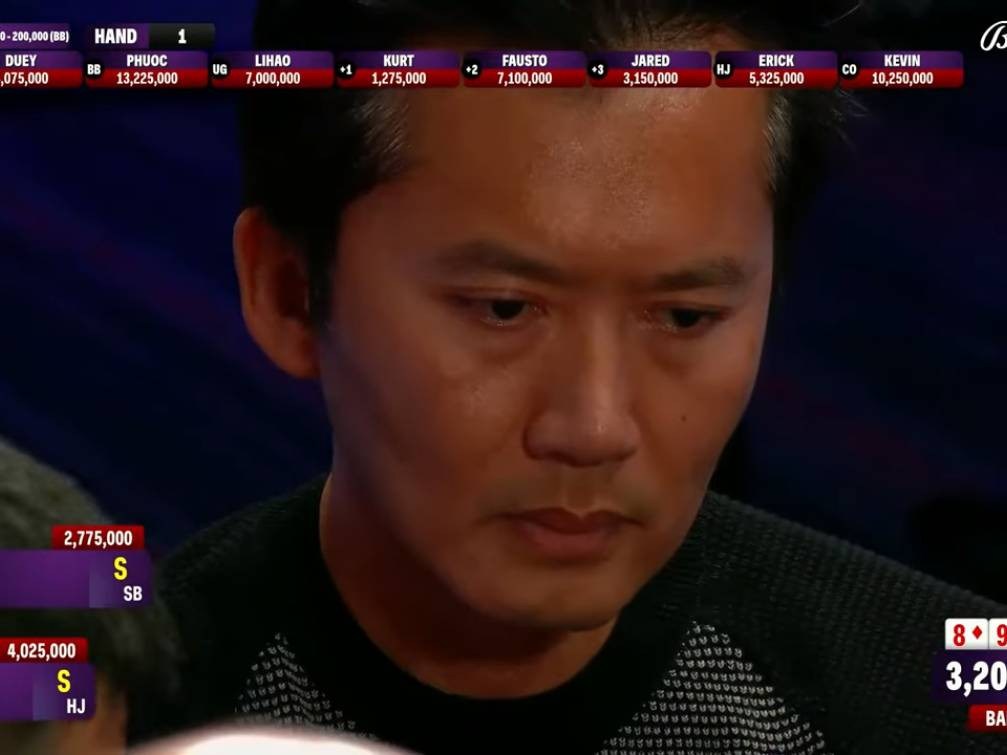 Duong tira un chop y estalla la polémica