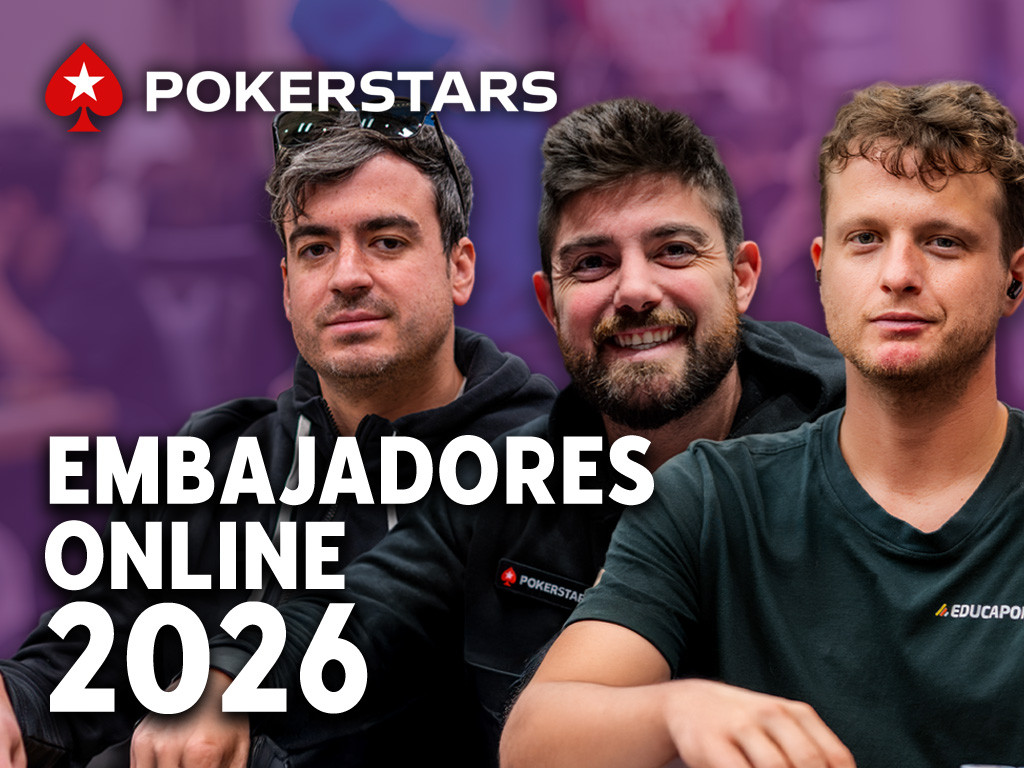 PokerStars presenta a Alex Romero, Javier Rodríguez y David Tous como nuevos miembros del Team Online