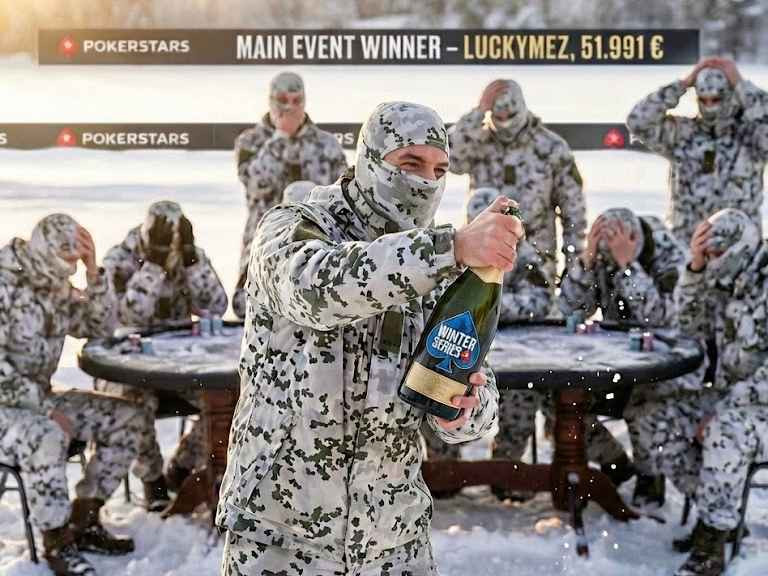 LUCKYMEZ brinda con champán francés y se lleva 51.991 € en el Main Event