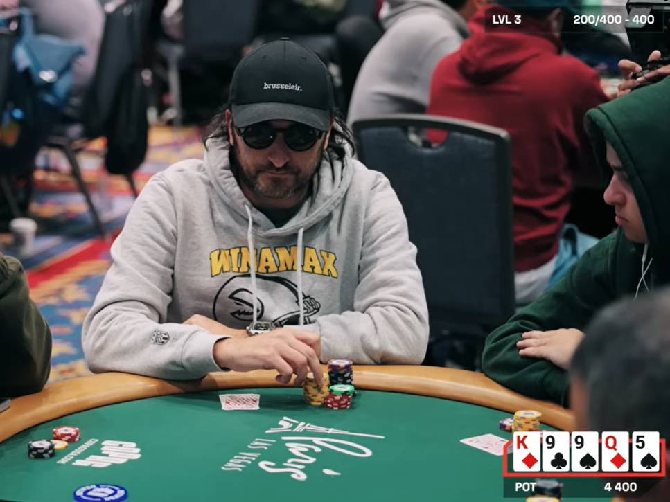 Davidi Kitai manda en el segundo nivel con casi el doble del stack