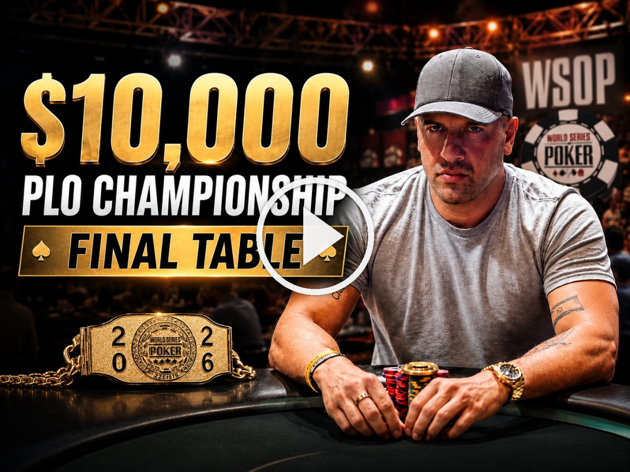 Revive la mesa final en la que Michael Mizrachi conquistó su noveno brazalete de las WSOP